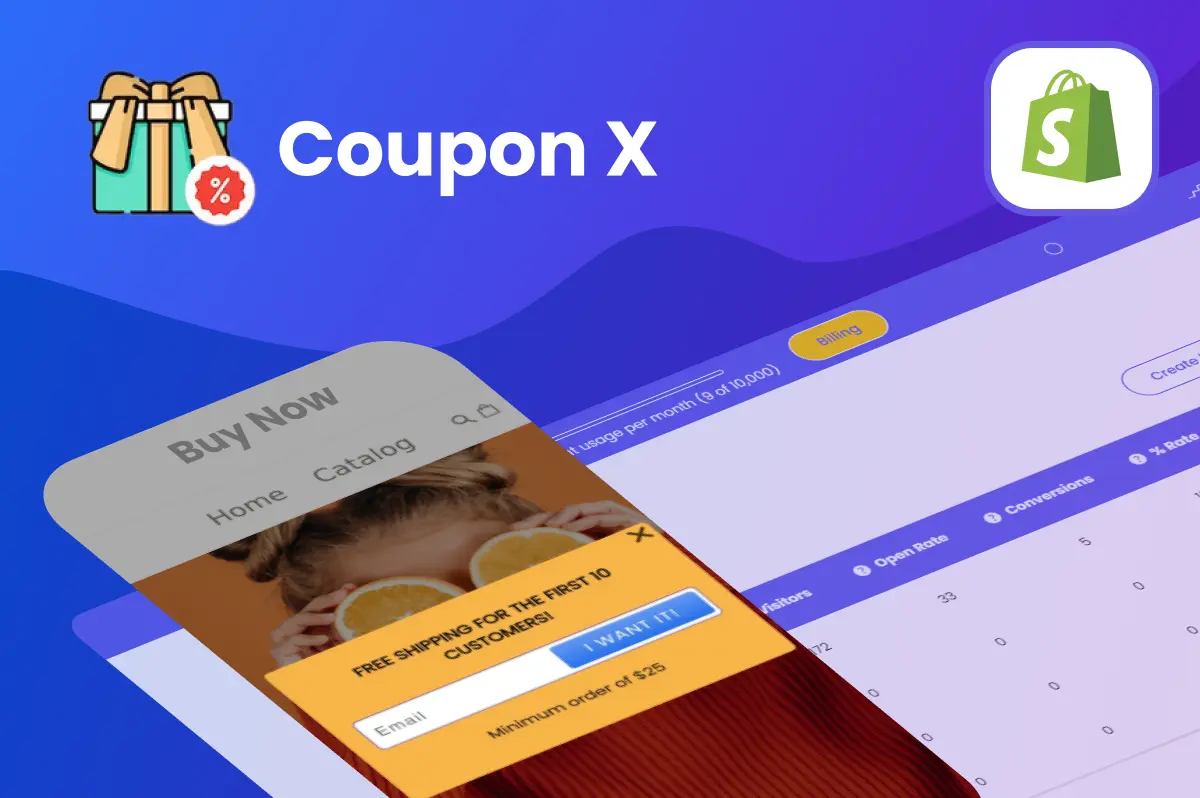 Coupon X for Shopify