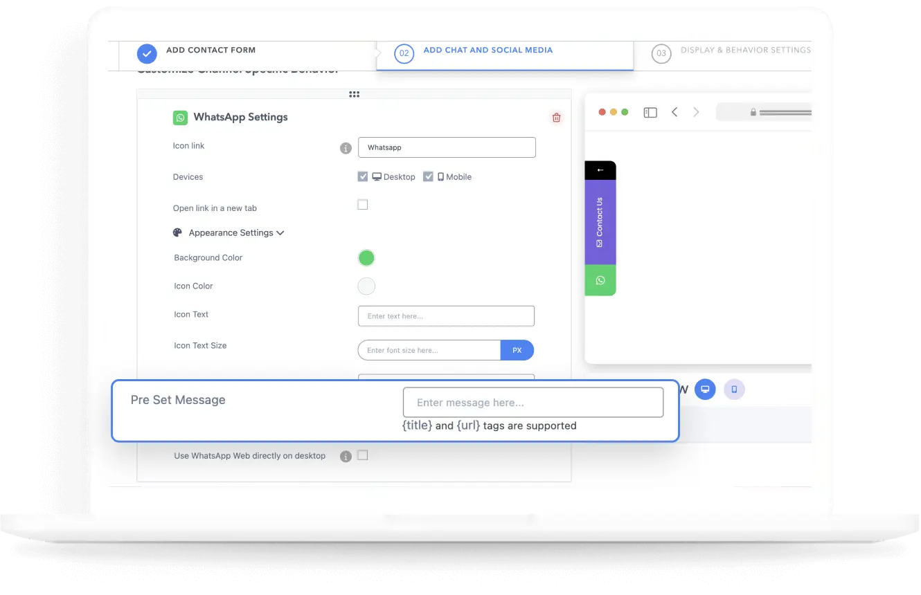 Merge Tags For WhatsApp