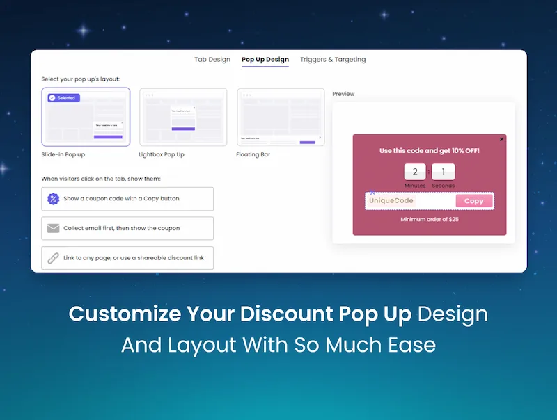 product screenshos