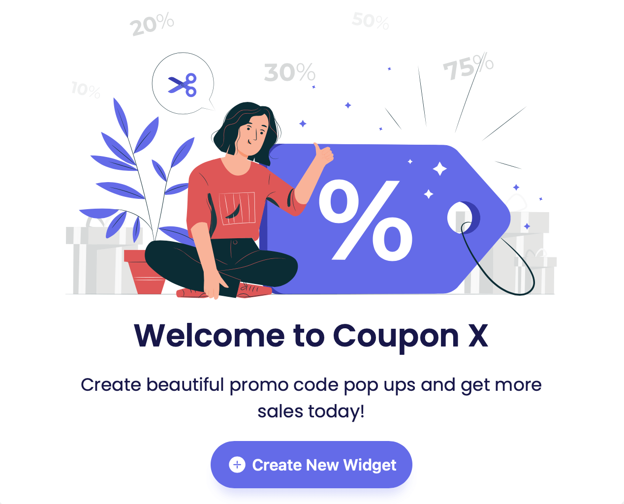Coupon X: Discount Code Pop Up - Discount Code Popup, Promo Code