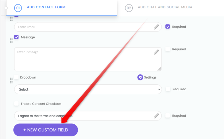 How to add a text block to your contact form - Premio