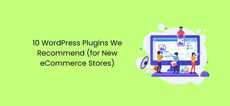 10 WordPress Plugins We Recommend (for New eCommerce Stores)