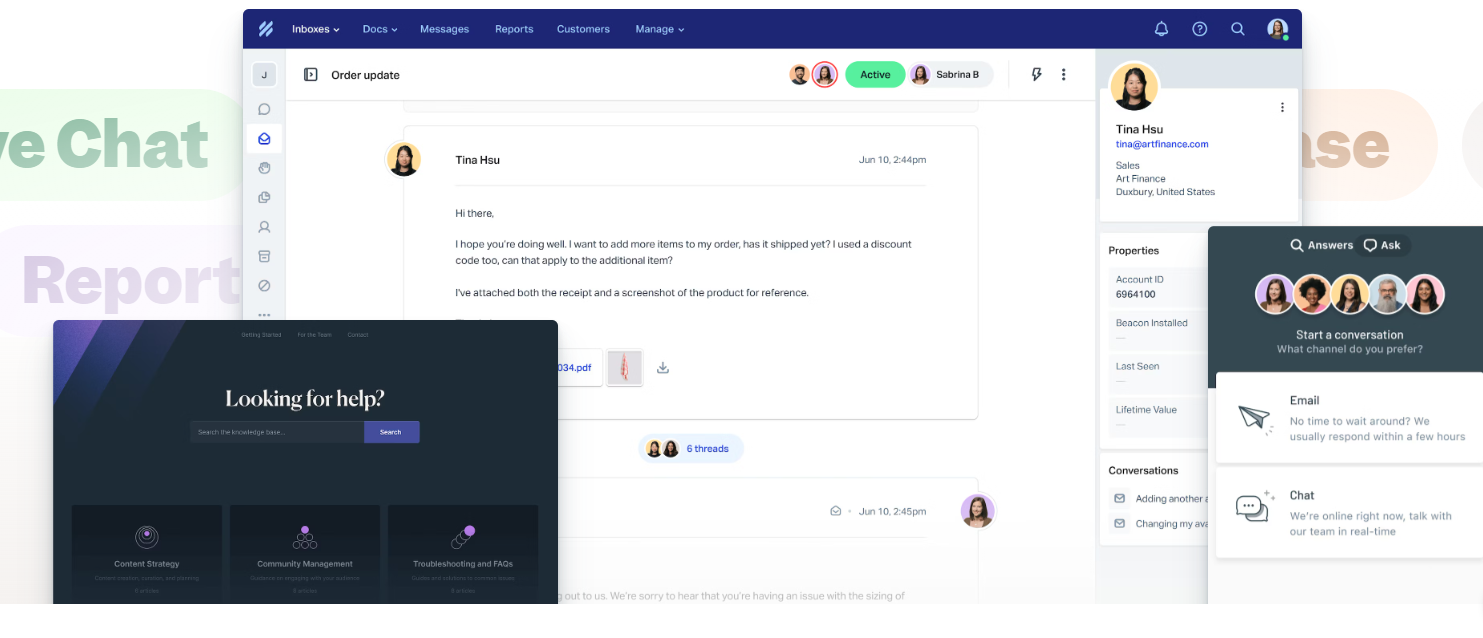 Helpscout LiveChat alternative Helpscout LiveChat alternative