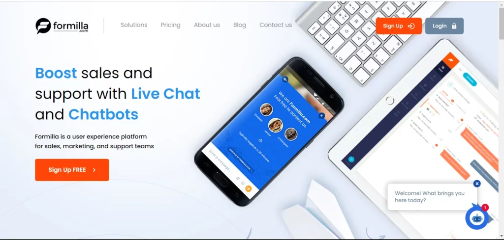 Formilla live chat Wix chat plugin Formilla live chat Wix chat plugin