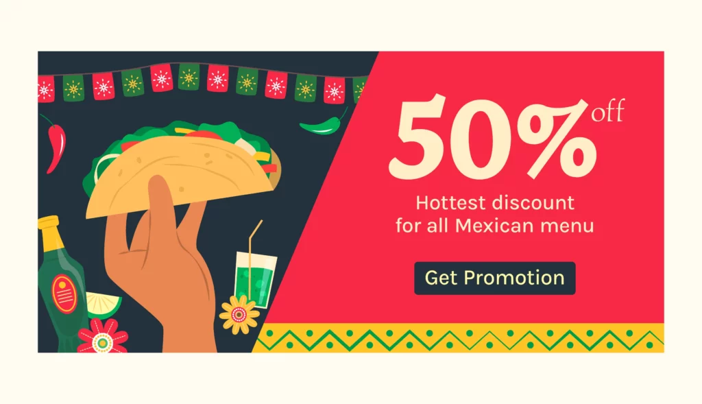 Cinco de Mayo sales discount offer Cinco de Mayo sales discount offer