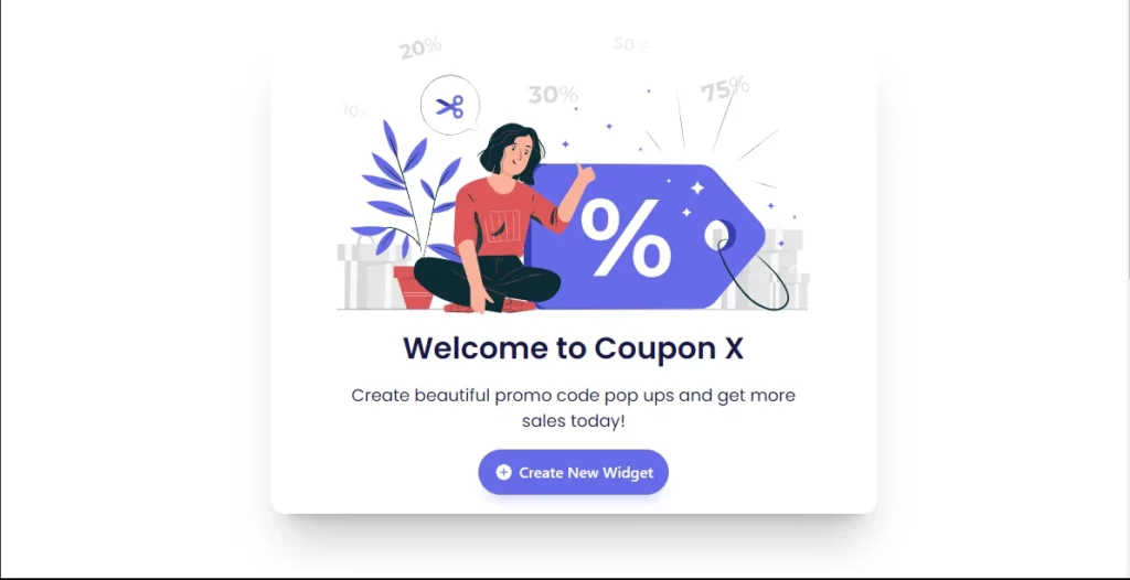 Coupon X dashboard Coupon X dashboard