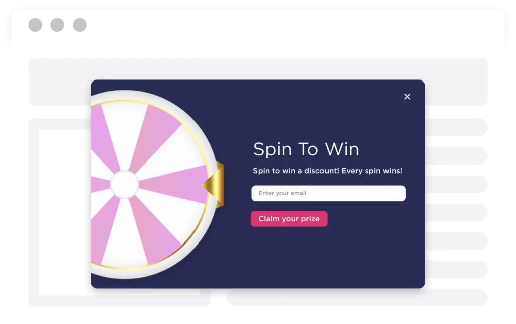 spin to win popup to build omnisend email list spin to win popup to build omnisend email list