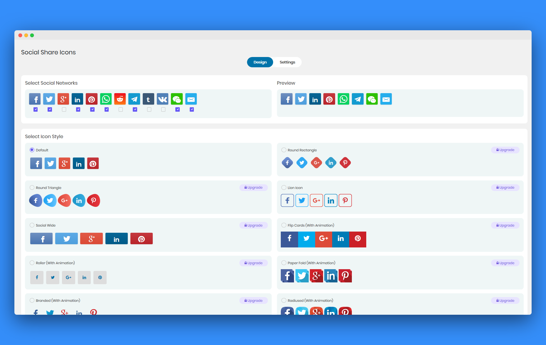 Social Share Buttons